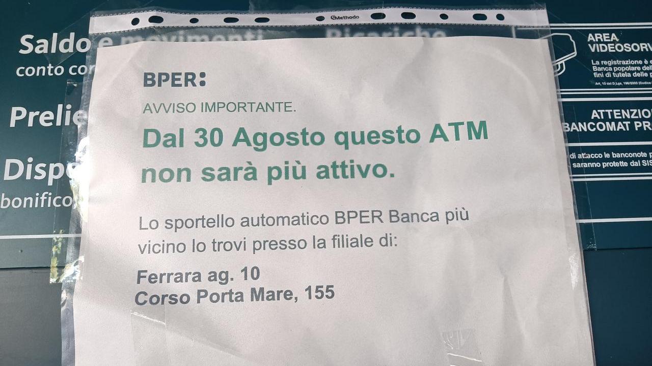Malborghetto, chiude Bper: altro paese senza bancomat