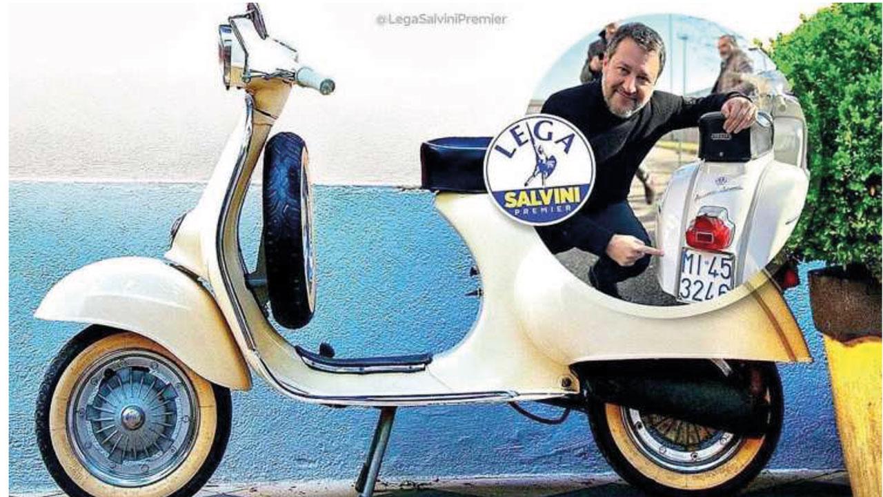 Salvini lancia il Salva-Vespa contro le regole anti inquinamento ma tanti pensano non serva a nulla