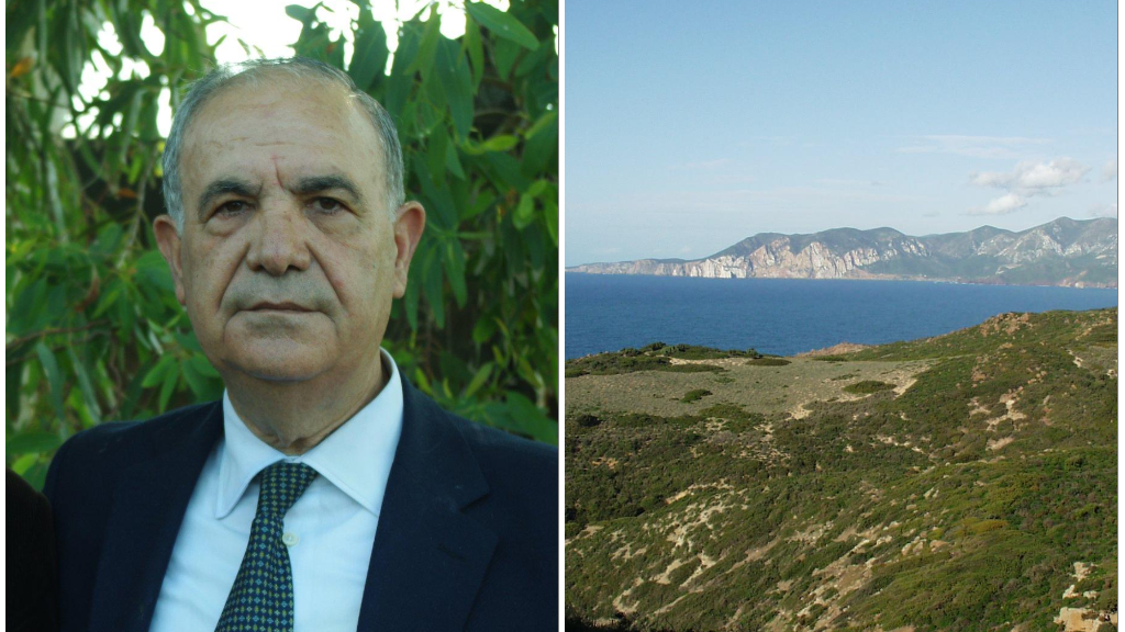 Erminio Ariu e la costa di Gonnesa