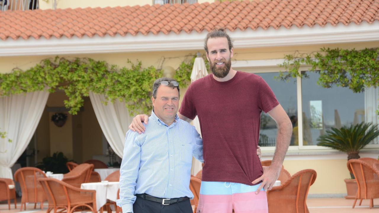 Sergio Datome insieme al figlio Gigi