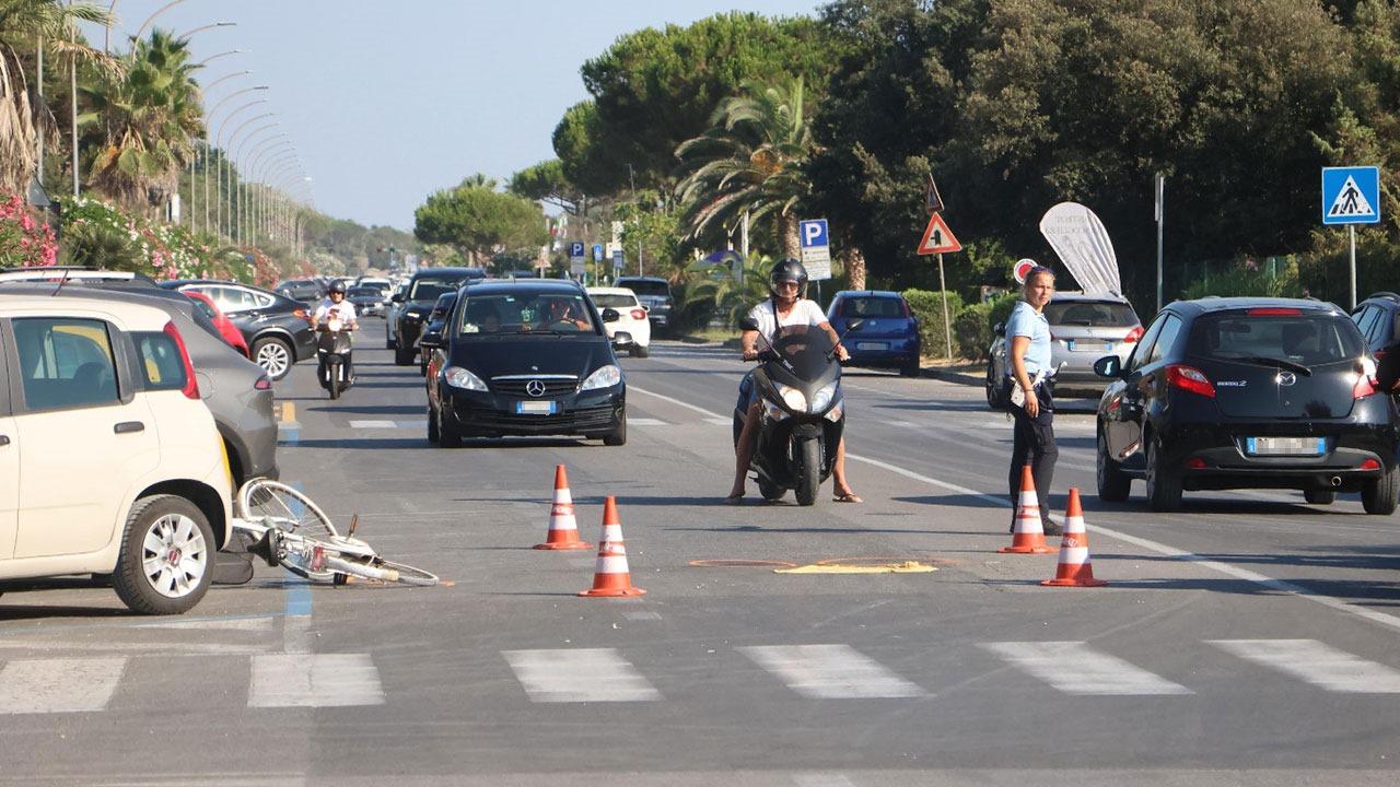 
	Il luogo dell'incidente a Marina di Massa (foto Matelli/Cuffaro)

