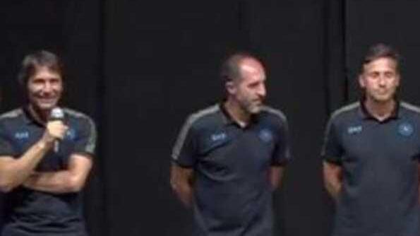 Abbruscato nello staff di Conte: «Mi ha preso davanti al Subbuteo»