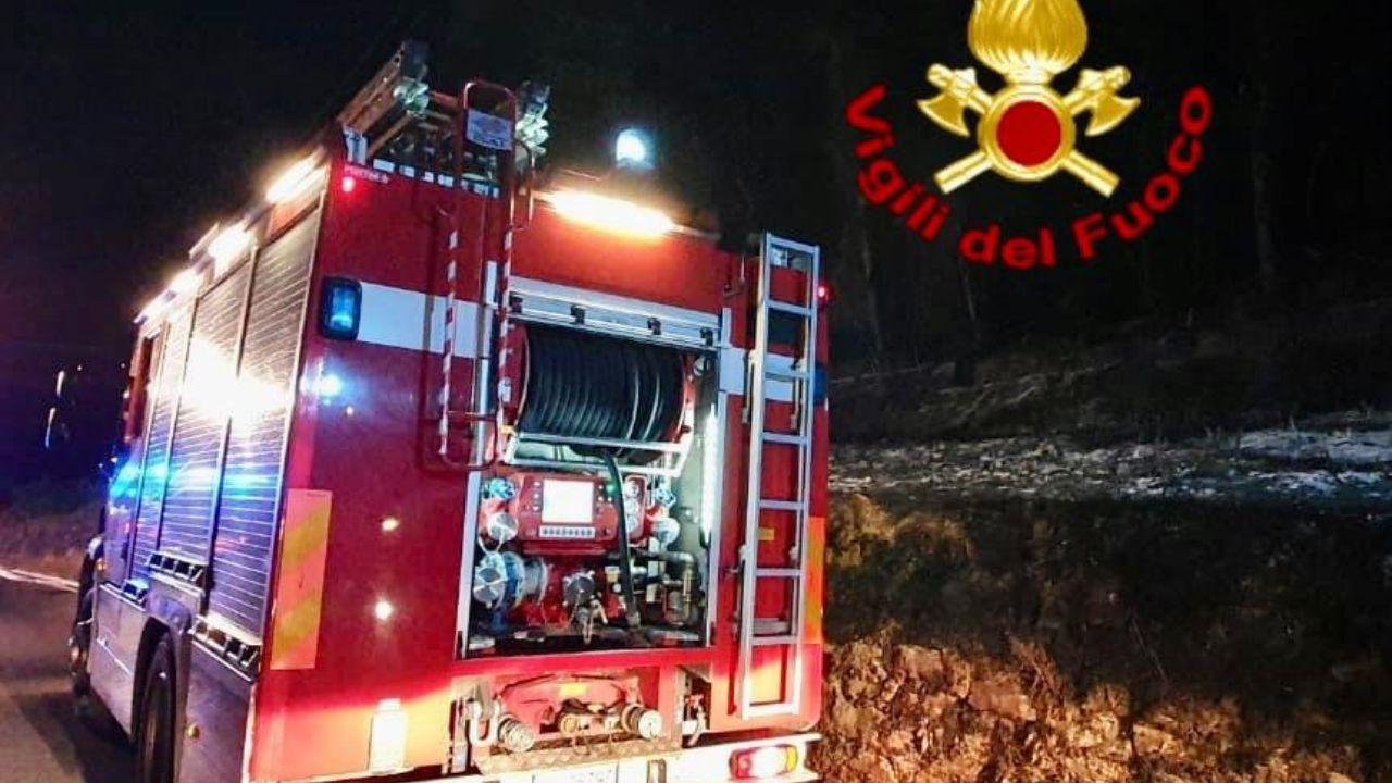 Un intervento dei vigili del fuoco (foto di archivio)