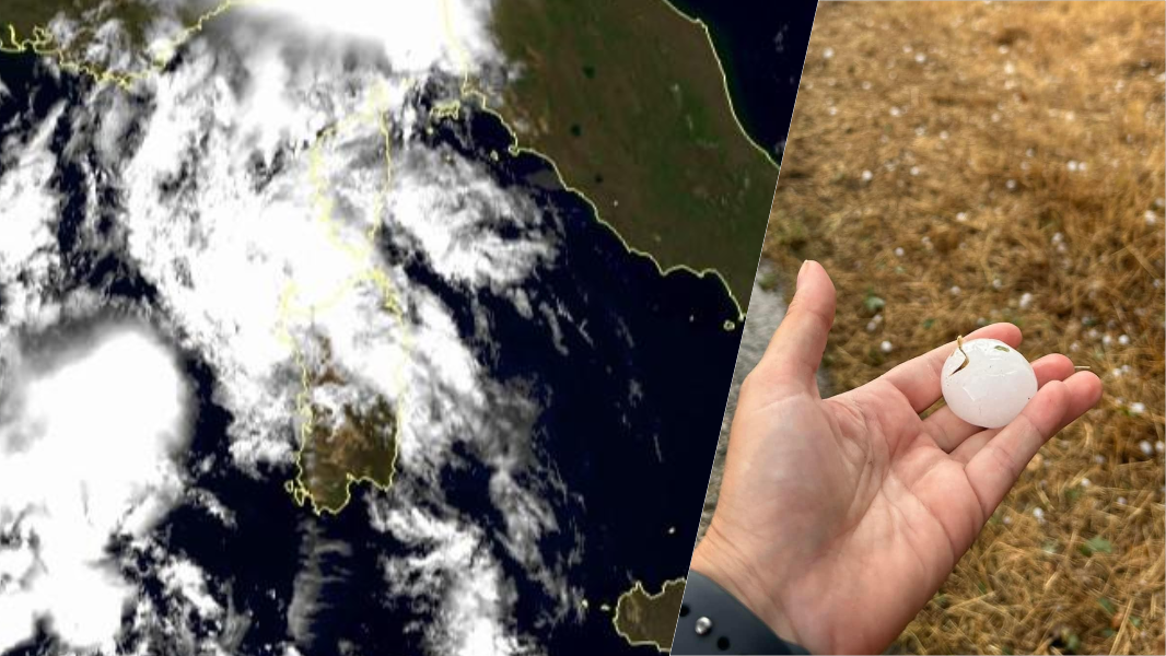 Ferragosto all’insegna di temporali e grandinate in Sardegna: ecco dove e quando