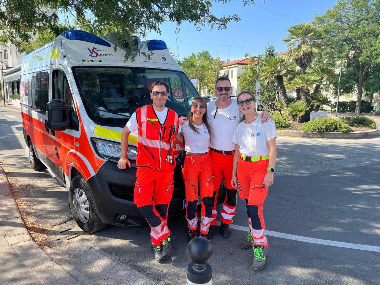 Voghiera Soccorso, il personale del 118 in azione ai Lidi