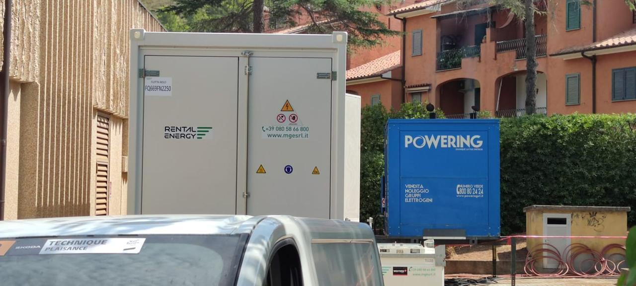 
	La centrale che alimenta il paese di Porto Ercole

