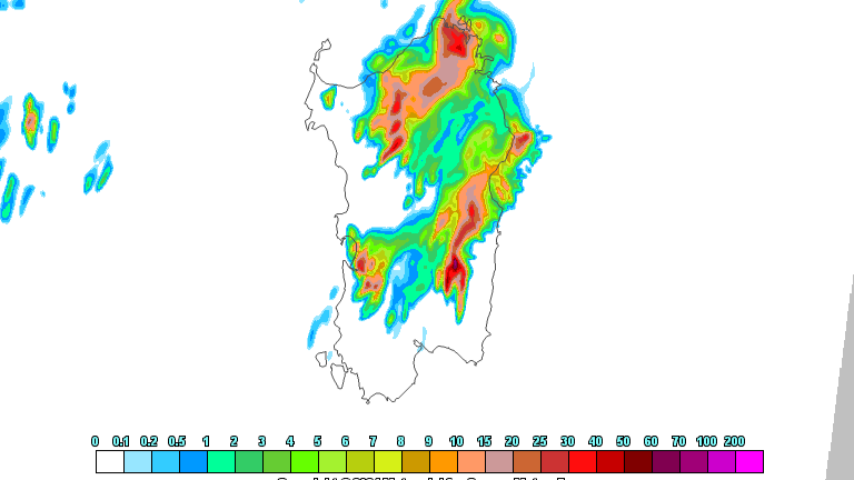 Nubifragi, grandine e forti downburst in Sardegna: ecco le previsioni per il pomeriggio del 16 agosto