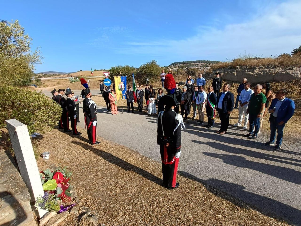 Ventinove anni fa la strage di Chilivani, a Ped ’e Semene il ricordo dei due carabinieri uccisi