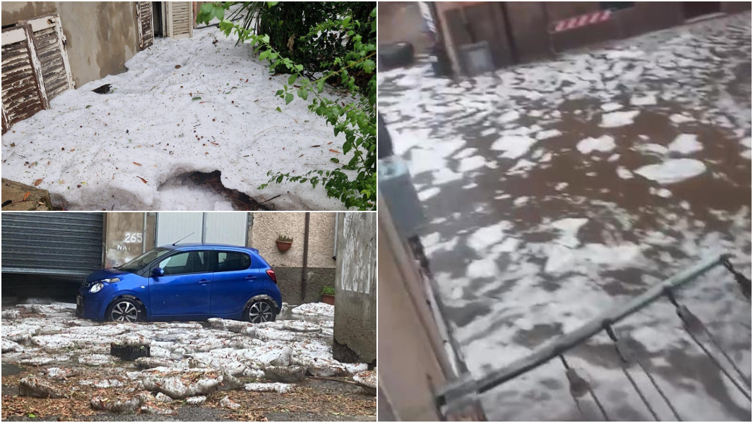 La bufera di pioggia e grandine mette in ginocchio Oschiri: più di 30 le case allagate