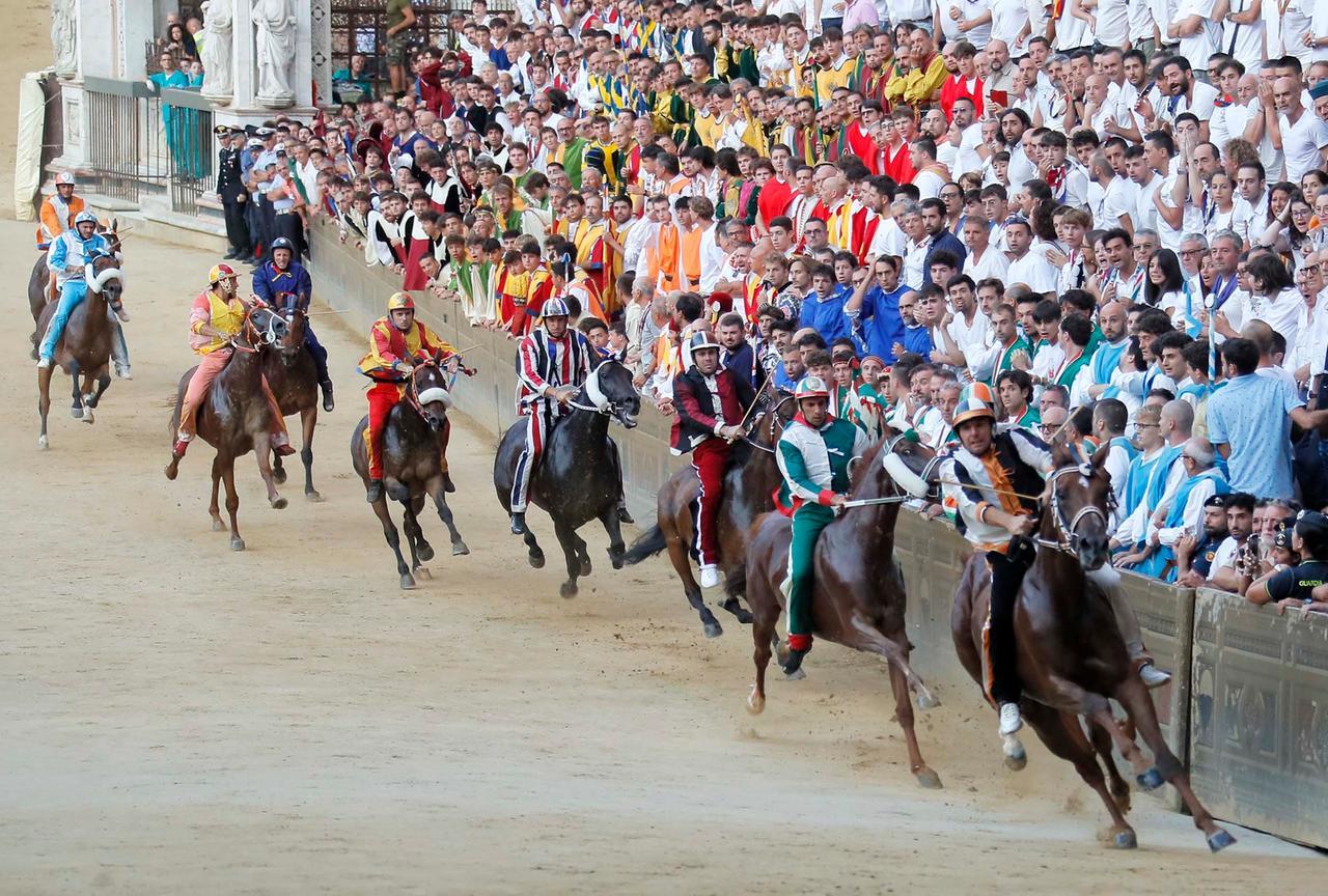 
	Un momento del Palio (foto Fabio Muzzi)

