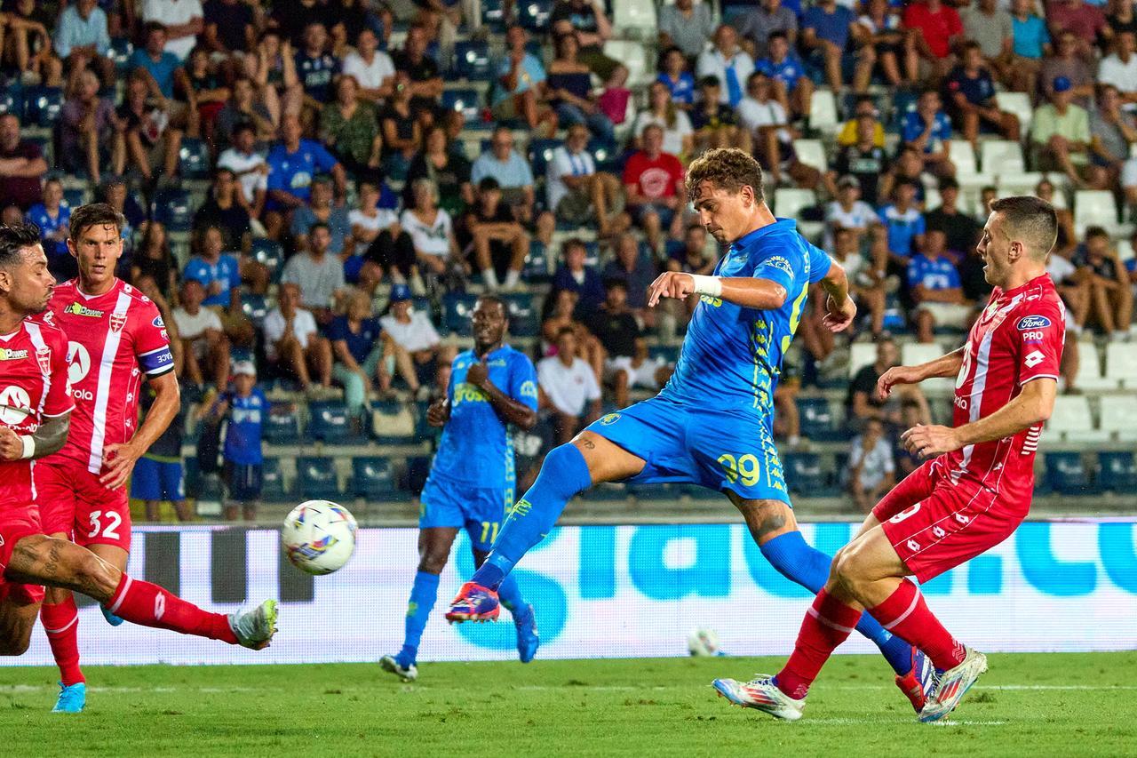
	Un'azione della partita dell'Empoli (foto Juri Autovino)

