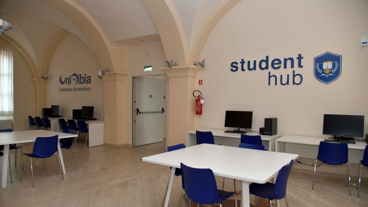 Lo student hub all'interno dell'ex palazzo Expo