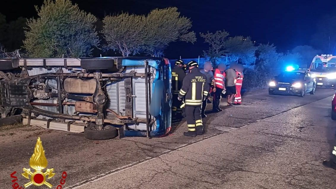 L'incidente all'ingresso di Cannigione 