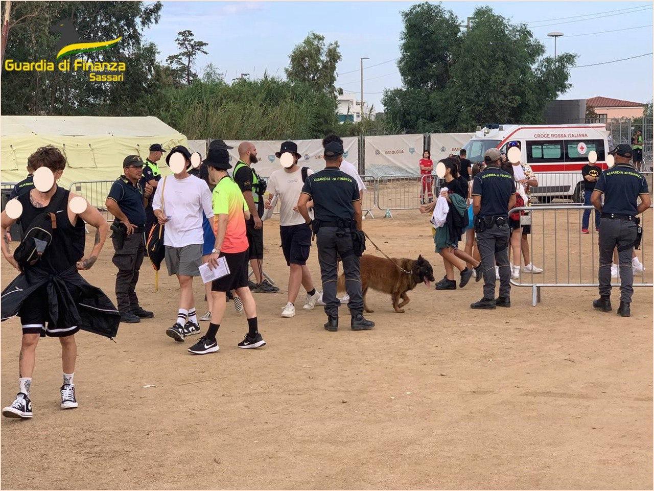 Olbia, controlli antidroga al Red Valley: segnalati in Prefettura cento giovanissimi