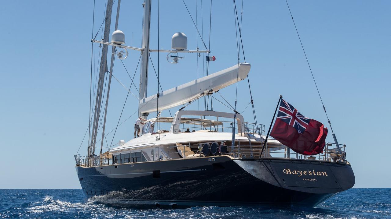 La barca a vela Bayesian