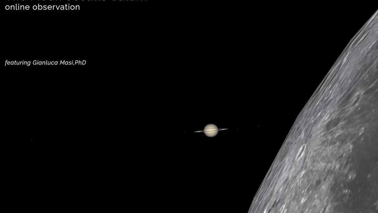 Il “bacio” tra la Luna e Saturno, nuovo spettacolo nei cieli della Toscana. L’astronomo: «Ecco quando e come vederlo»
