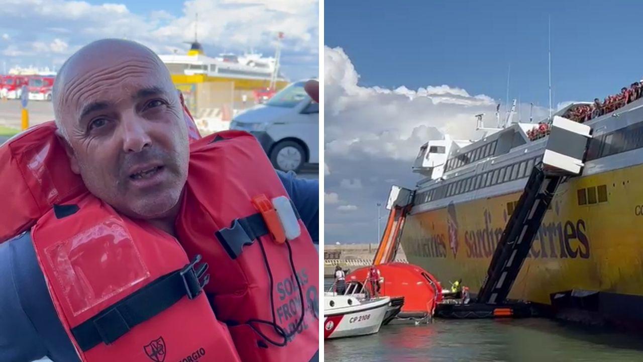 Daniele D'Onofrio e l'imbarcazione