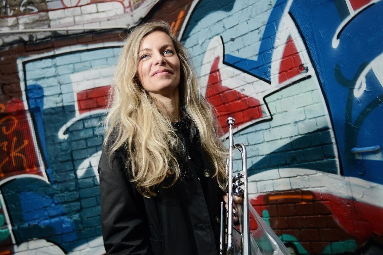 Lina Allemano suona al festival jazz Pedras et Sonus a Villa Verde