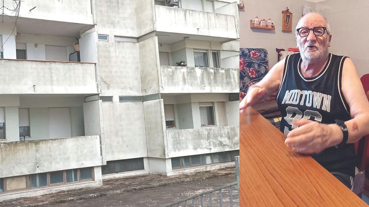 Nuoro, palazzo Area senza ascensore: «Da tre anni prigioniero in casa»