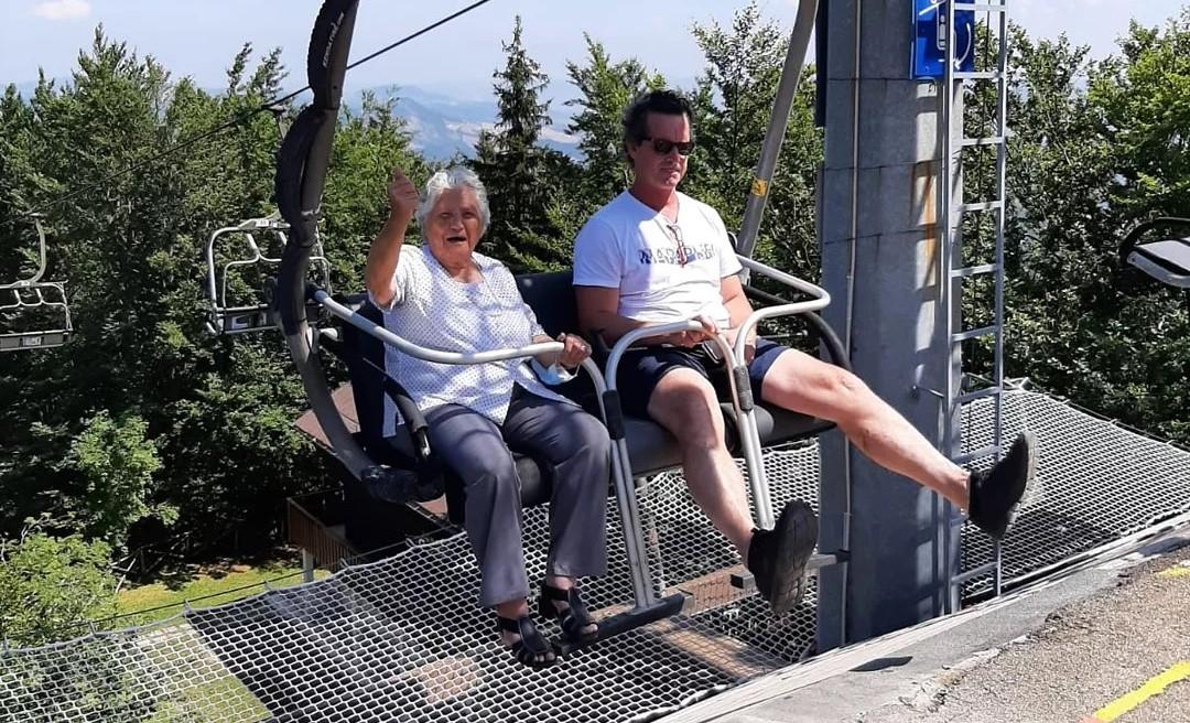 Lea De Pietri, la villeggiante modenese di 104 anni: «In Appennino si sta sempre bene»