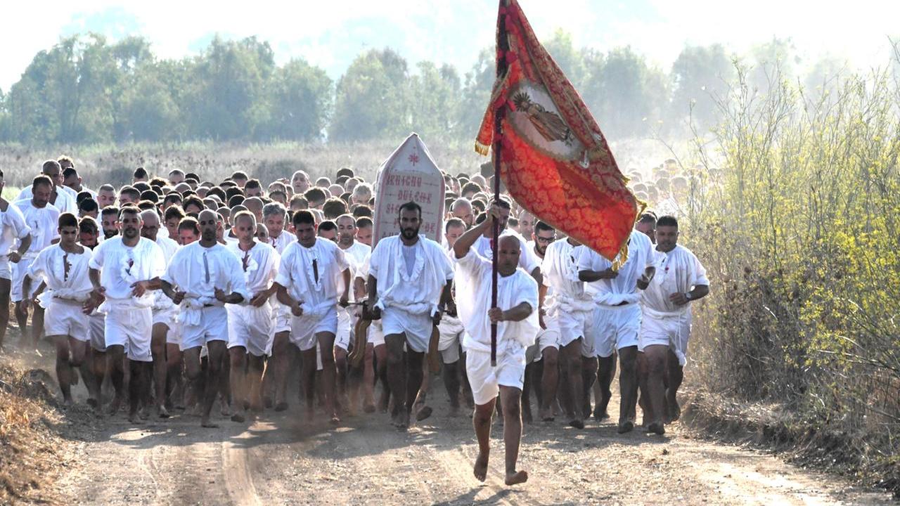 Un'immagine della corsa degli Scalzi (archivio)