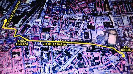 Livorno, una nuova maxi pista ciclabile da via delle Cateratte alla Guglia