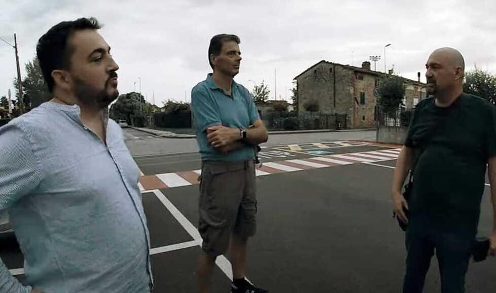 
	Da sinistra, Carlo Cortesi, Massimiliano Vannini e Alessandro Batisti

