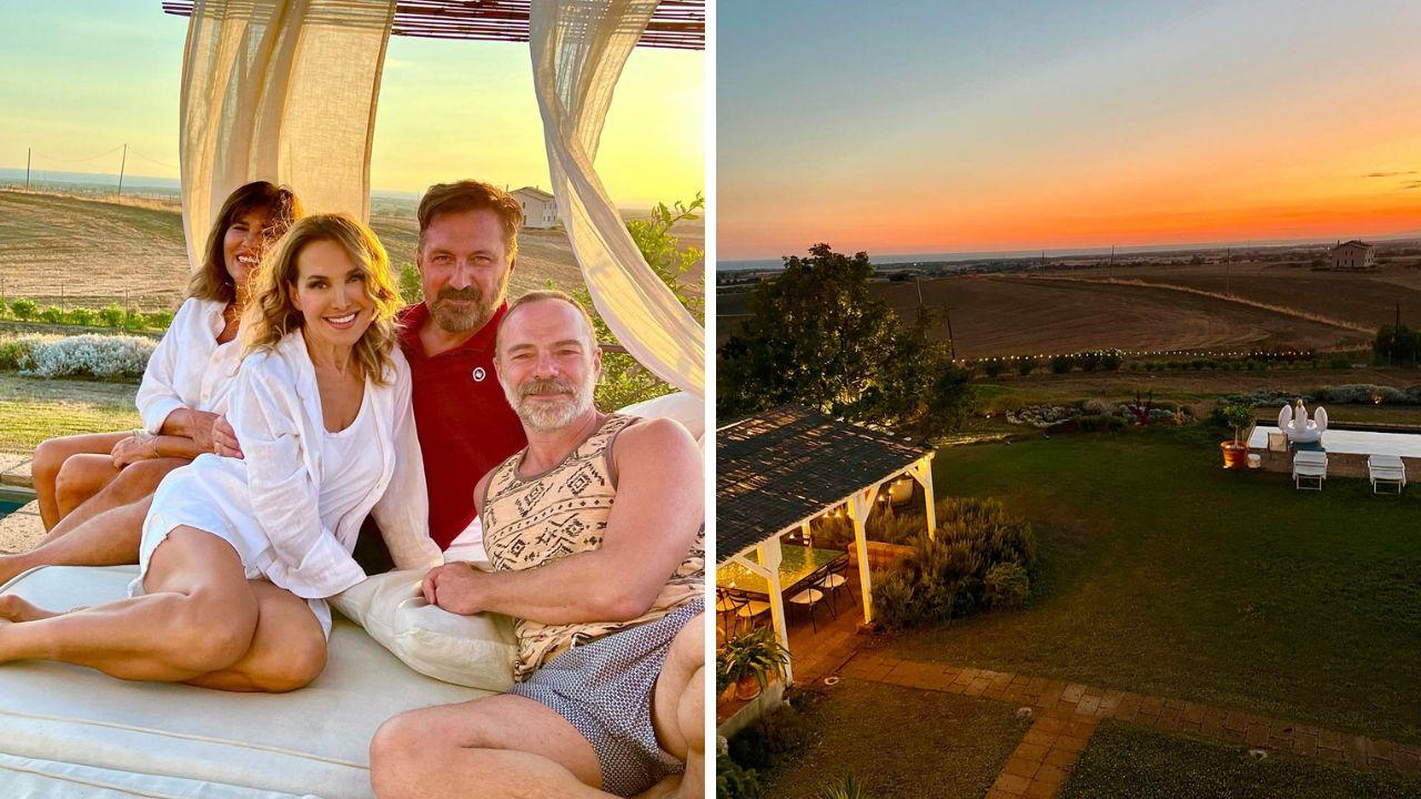 
	Barbara D'Urso a Capalbio (foto dalla sua pagina Instagram)

