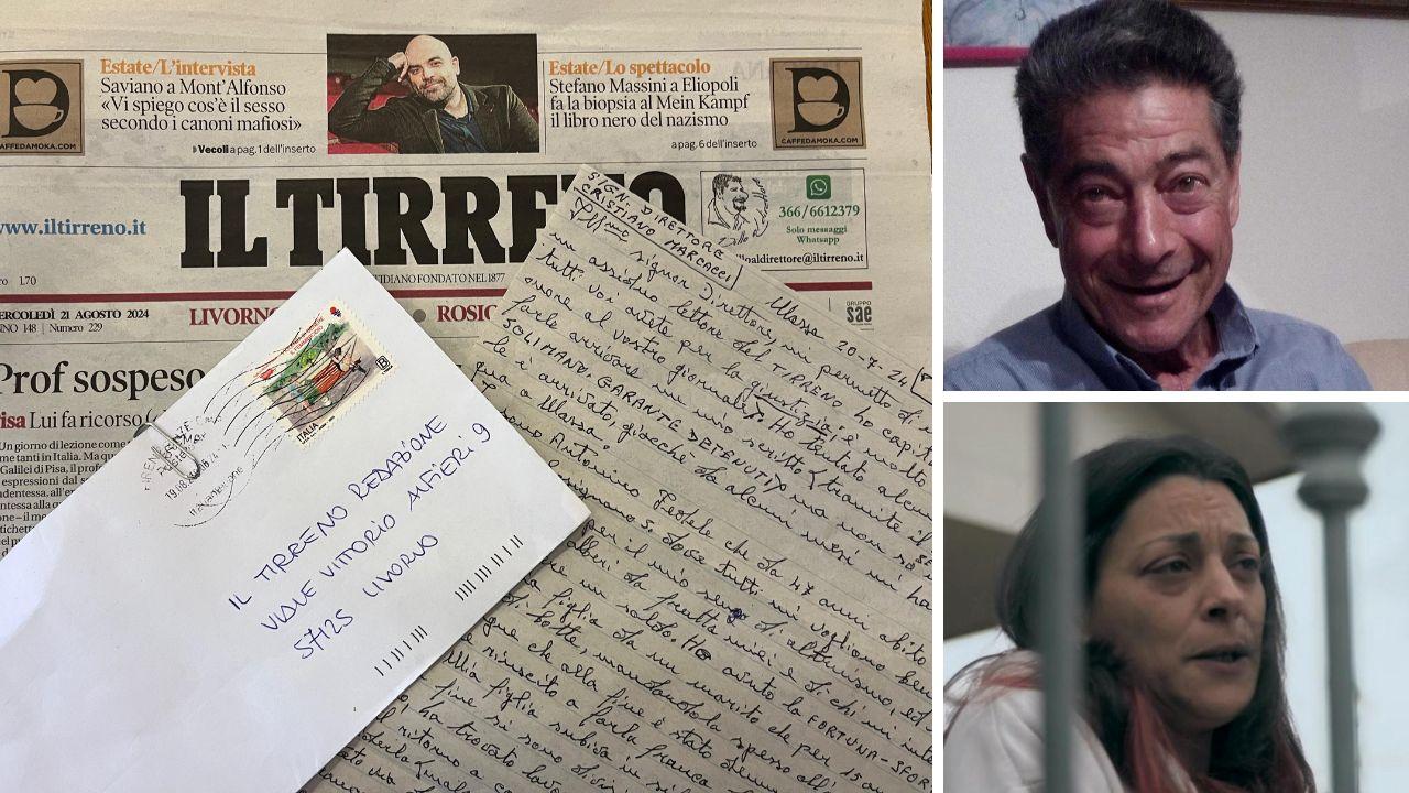 La lettera inviata al direttore del Tirreno da Antonino Fedele, detenuto nel carcere di Massa e la figlia dell’uomo, Alessandra