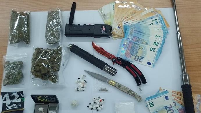 Alghero, in casa un market della droga: arrestato un ventenne