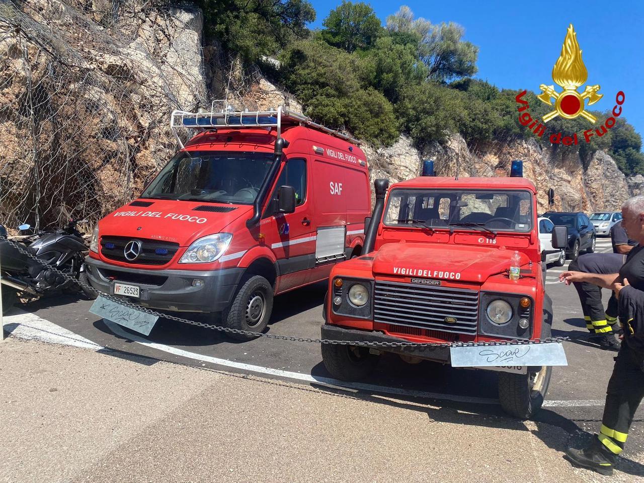 
	I mezzi dei Vigili del fuoco di Nuoro

