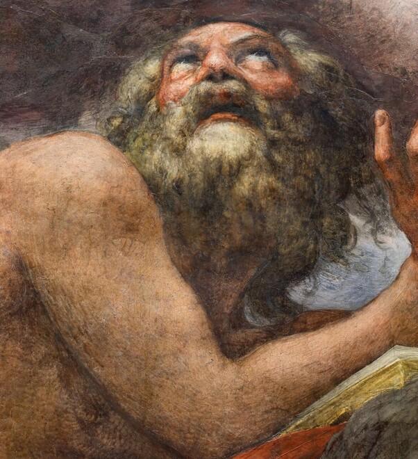 Gli affreschi del Correggio scendono dal cielo della cupola