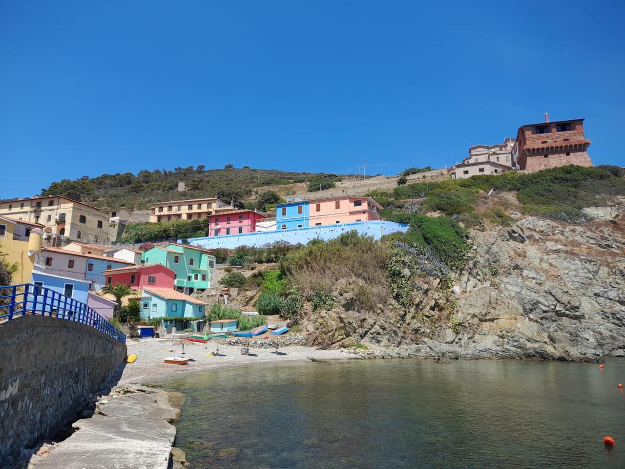 Una veduta della spiaggia di Gorgona