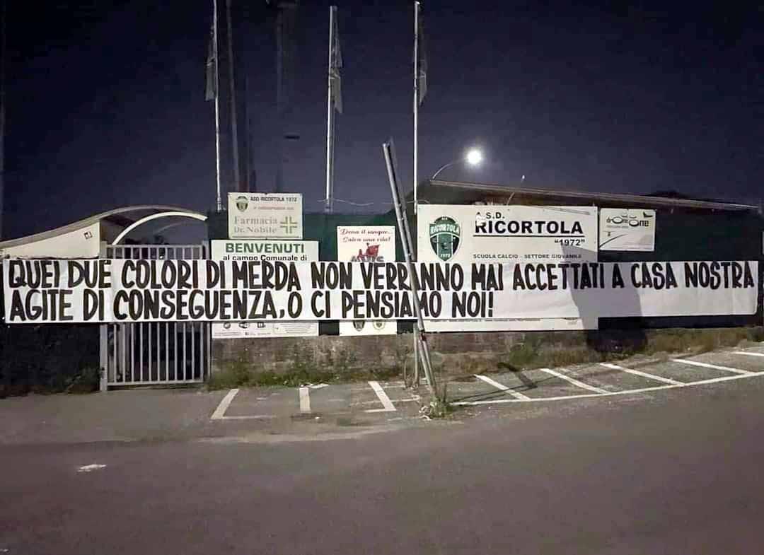La Carrarese vittima di minacce