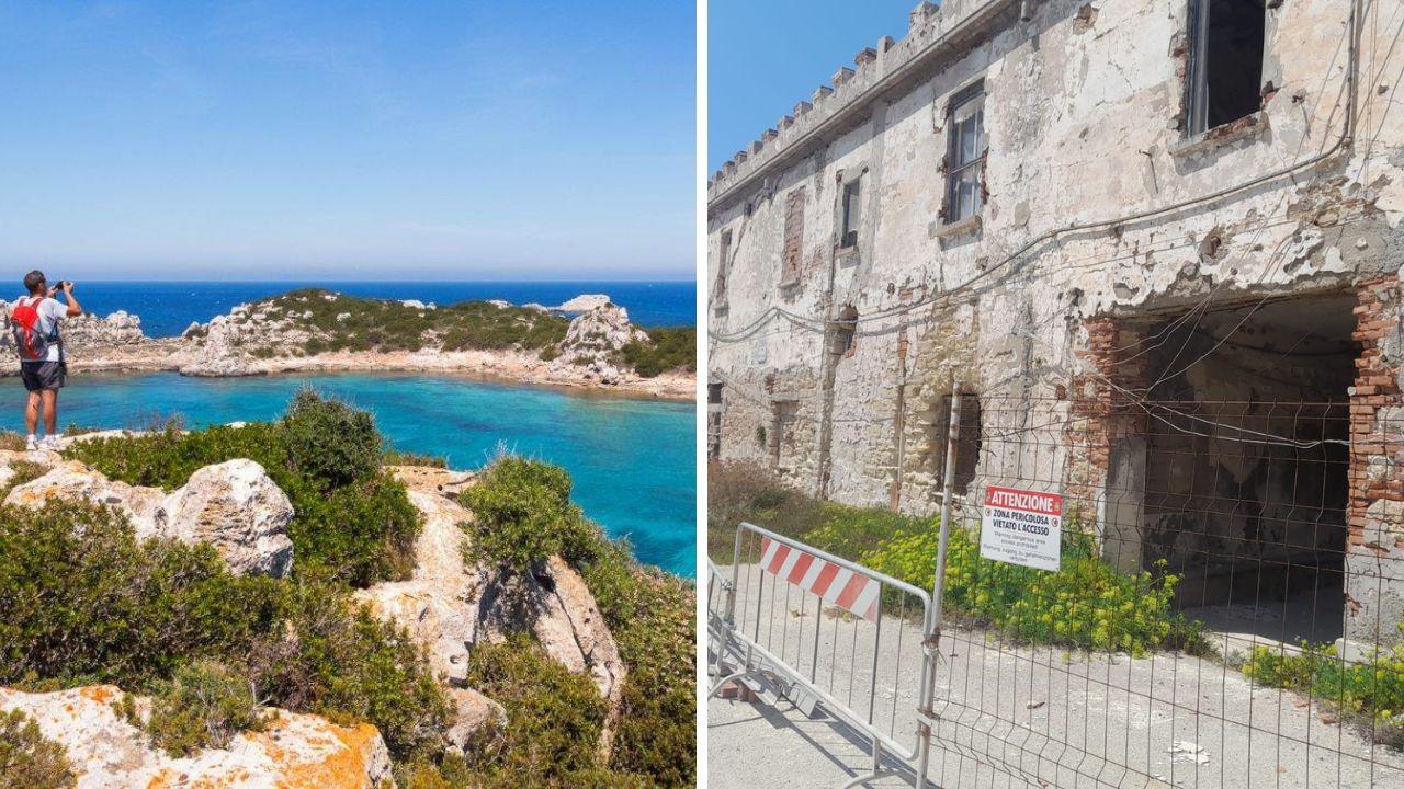 Due scorci diversi di Pianosa