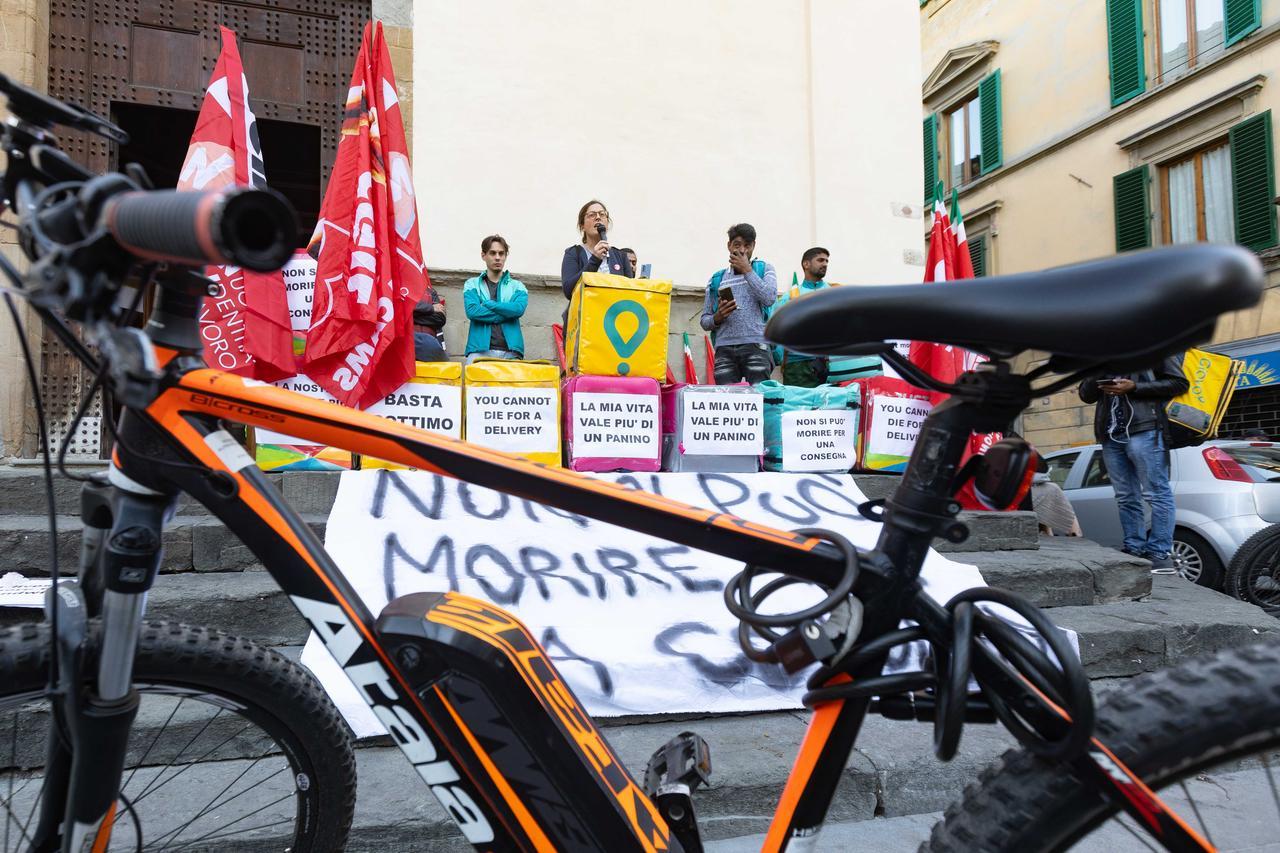 
	Rider: una protesta della Cigl

