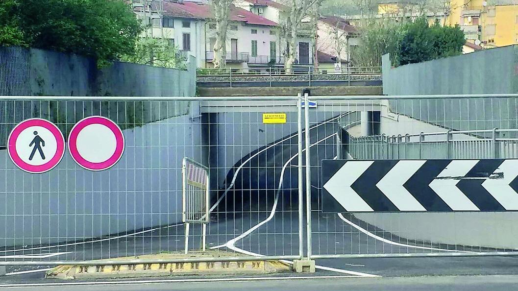 Il sottopasso di via Ciulli