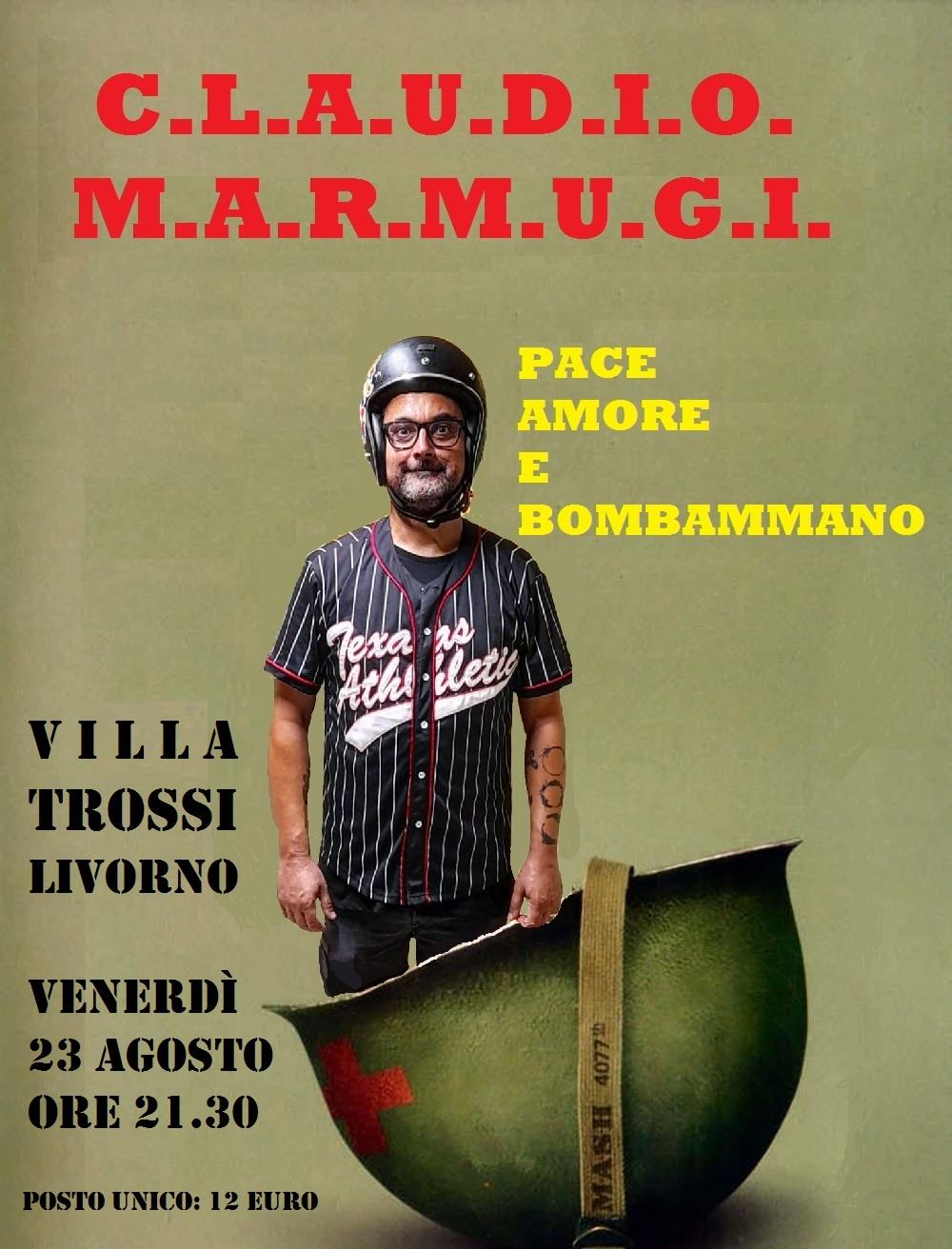“Pace, amore e bombammano 2024", lo show di Marmugi fa ridere a Villa Trossi<br type="_moz" />
