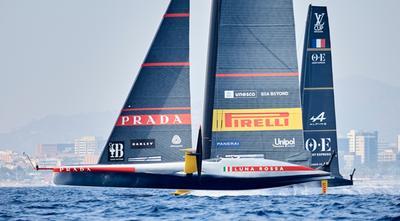 Prova di forza di Luna Rossa, American Magic ko