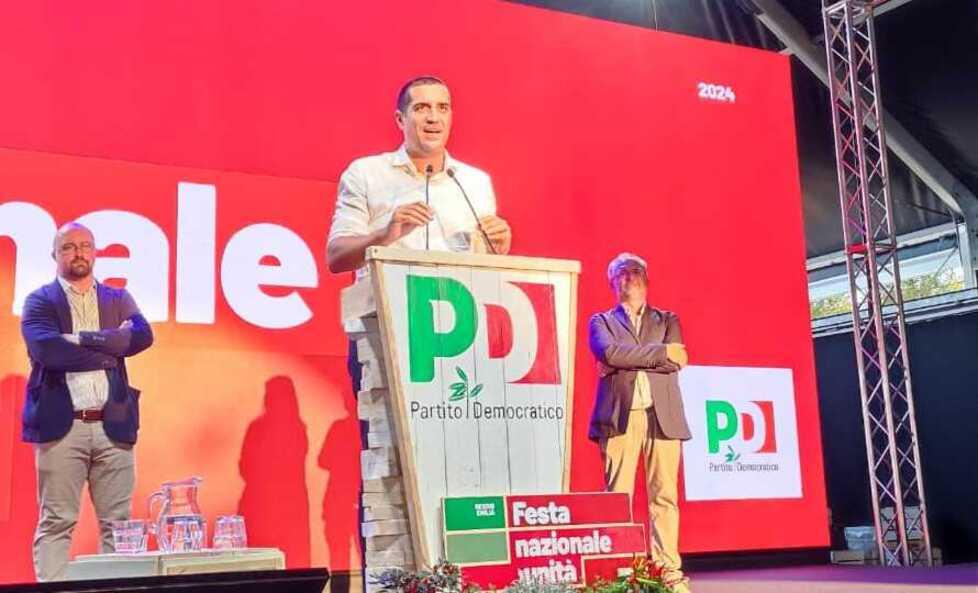 De Pascale inaugura la Festa nazionale dell’Unità: «Il campo largo è già pronto»