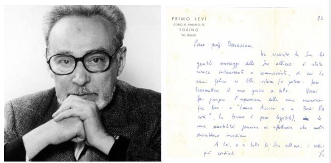 Riordina le vecchie carte del marito defunto e trova una lettera di Primo Levi