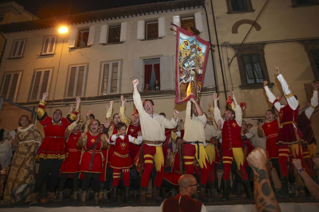 
	Il Rione Ferraia vincitore del Palio l'anno scorso (foto Nucci)

