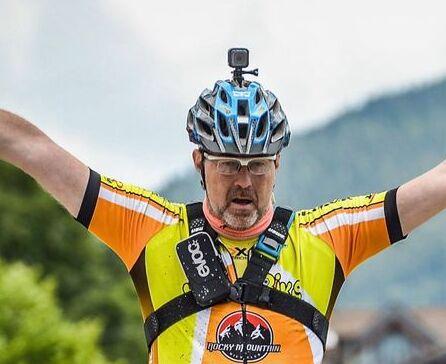 
	Stefano Berna durante una gara (Foto Facebook)

