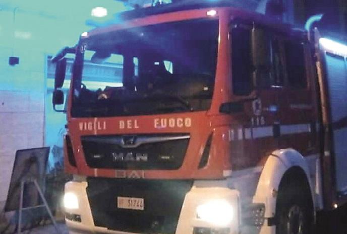 
	I vigili del fuoco all'hotel Sauro di Viareggio

