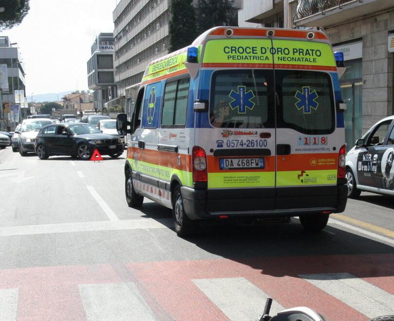 
	Un intervento della Croce Oro (foto d'archivio)

