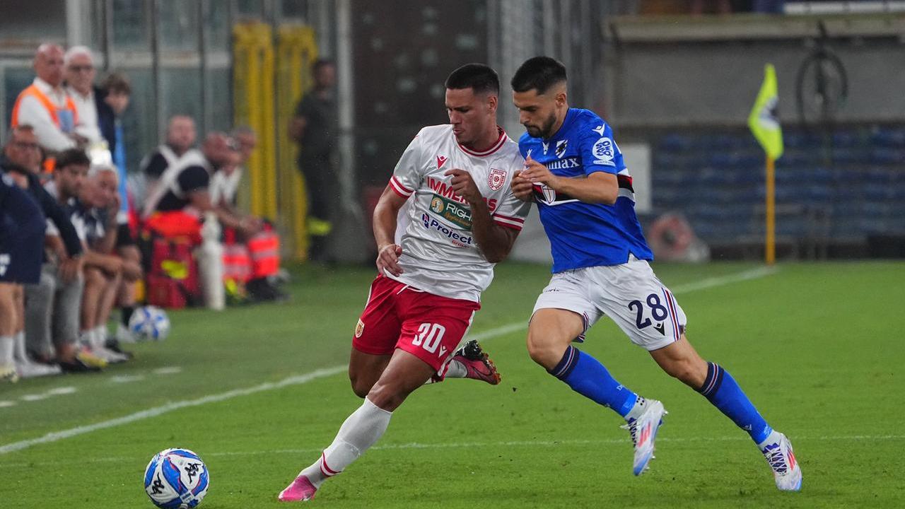 Impresa granata, Samp ko: una Reggiana perfetta espugna Marassi