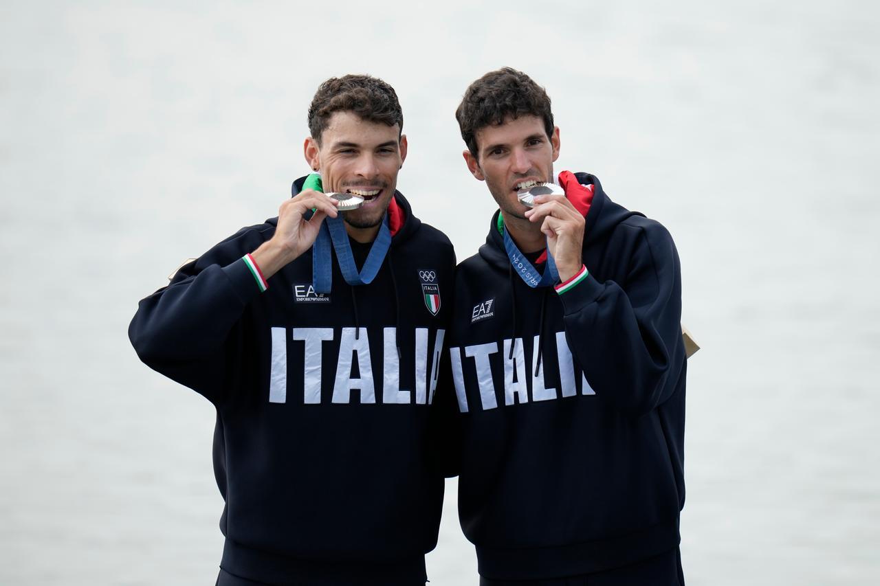 
	Gabrie Soares, vicecampione olimpico (a sinistra) con il compagno di team Stefano Oppo

