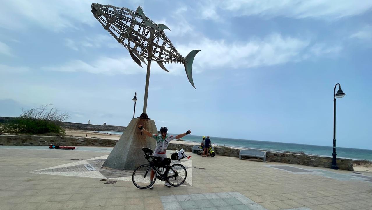 Gibilterra-Capo Nord in bicicletta, la solidarietà di Stefano ha vinto due volte<br type="_moz" />