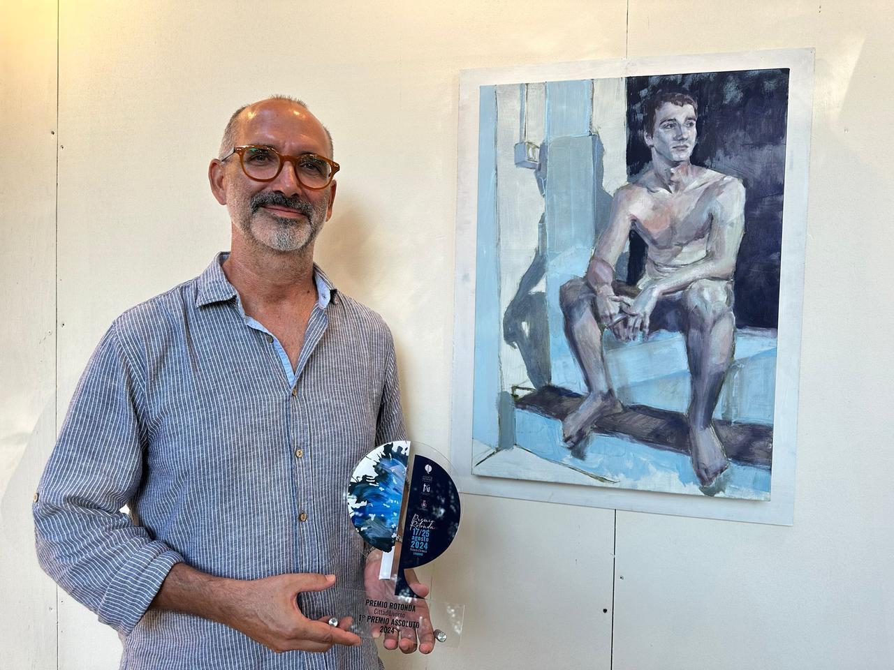 Premio Rotonda 2024, trionfa Sergio Bargagliotti con l’opera “Quiete”