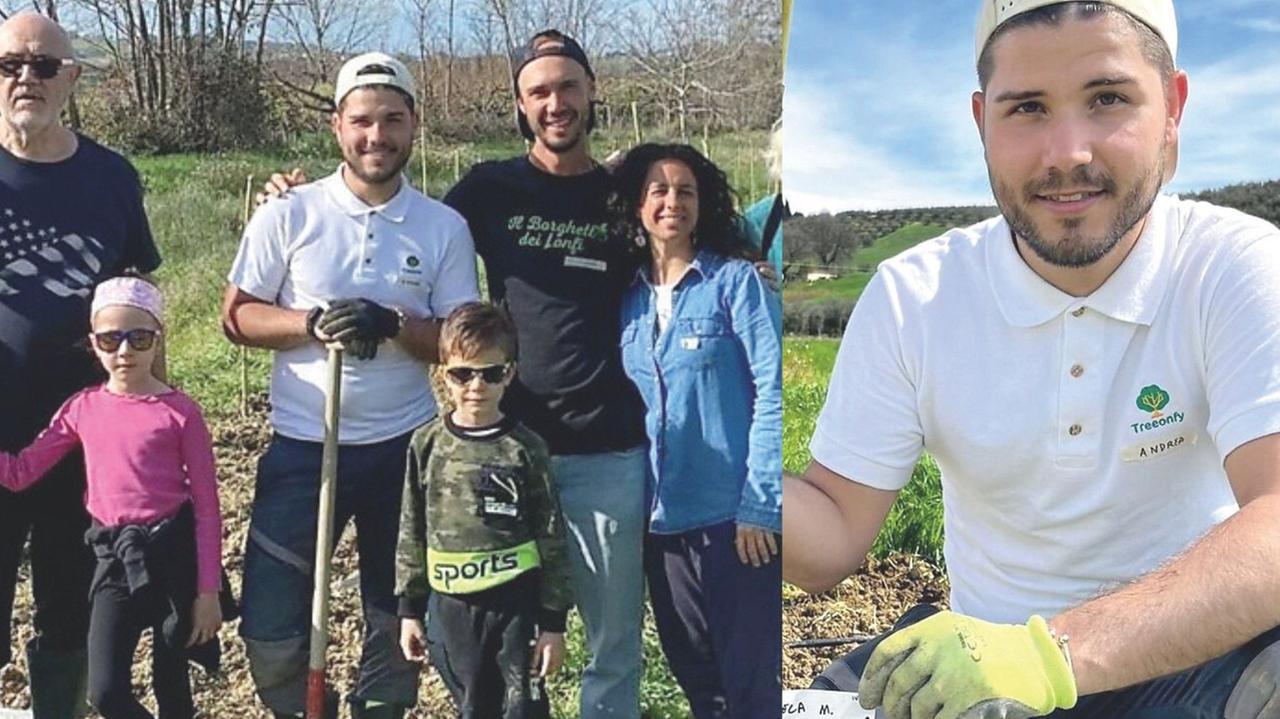 Andrea Piras: «Voglio piantare 60 milioni di alberi in tutto il mondo»